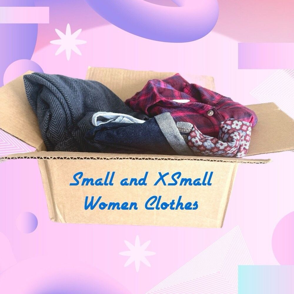 Box of Women’s Clothes Small & Extra Small – Clean, No Flaws, Great Brands EUC